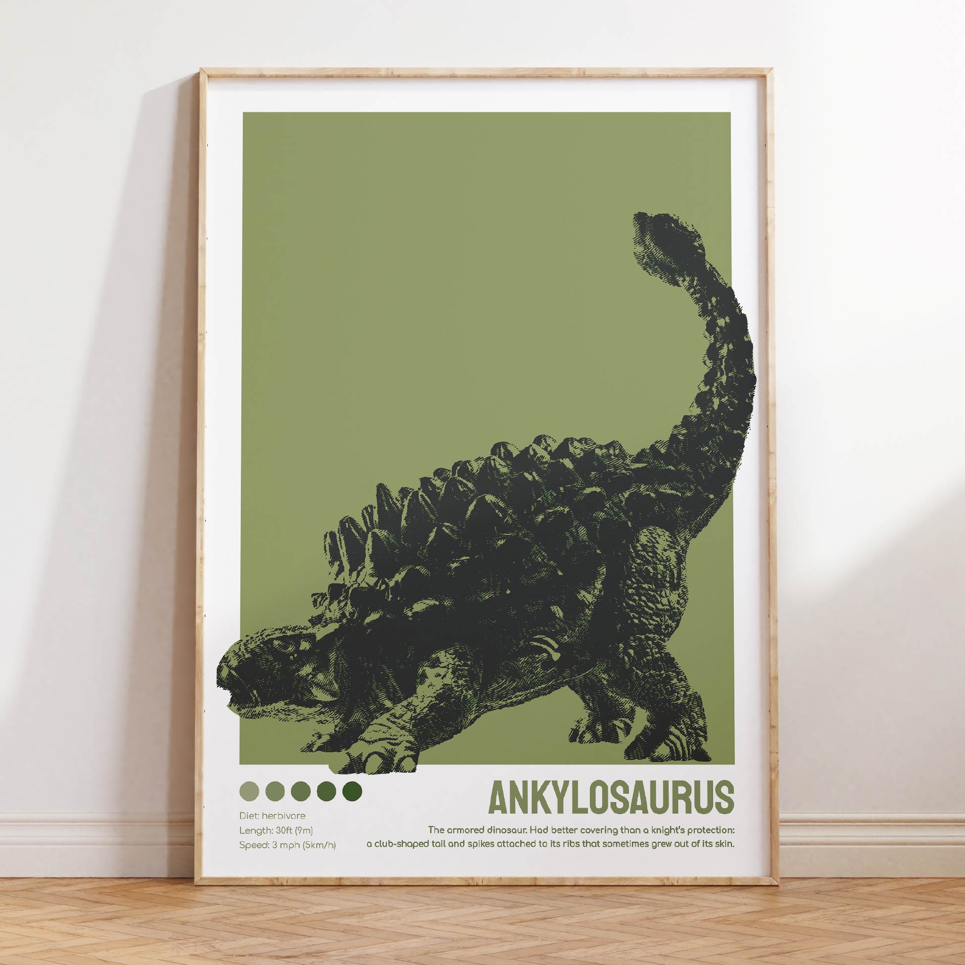 Affiches dinosaures - Camille Chauvelin - Graphiste